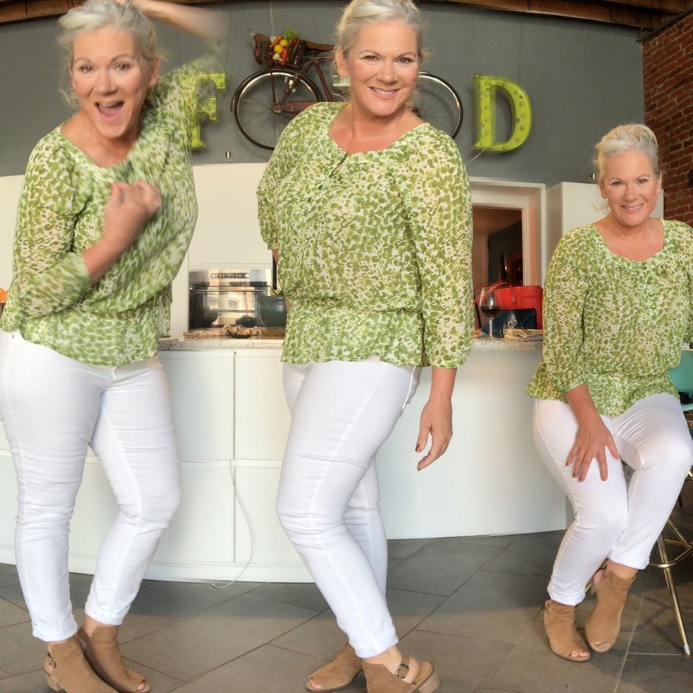 White jeans by Vanity